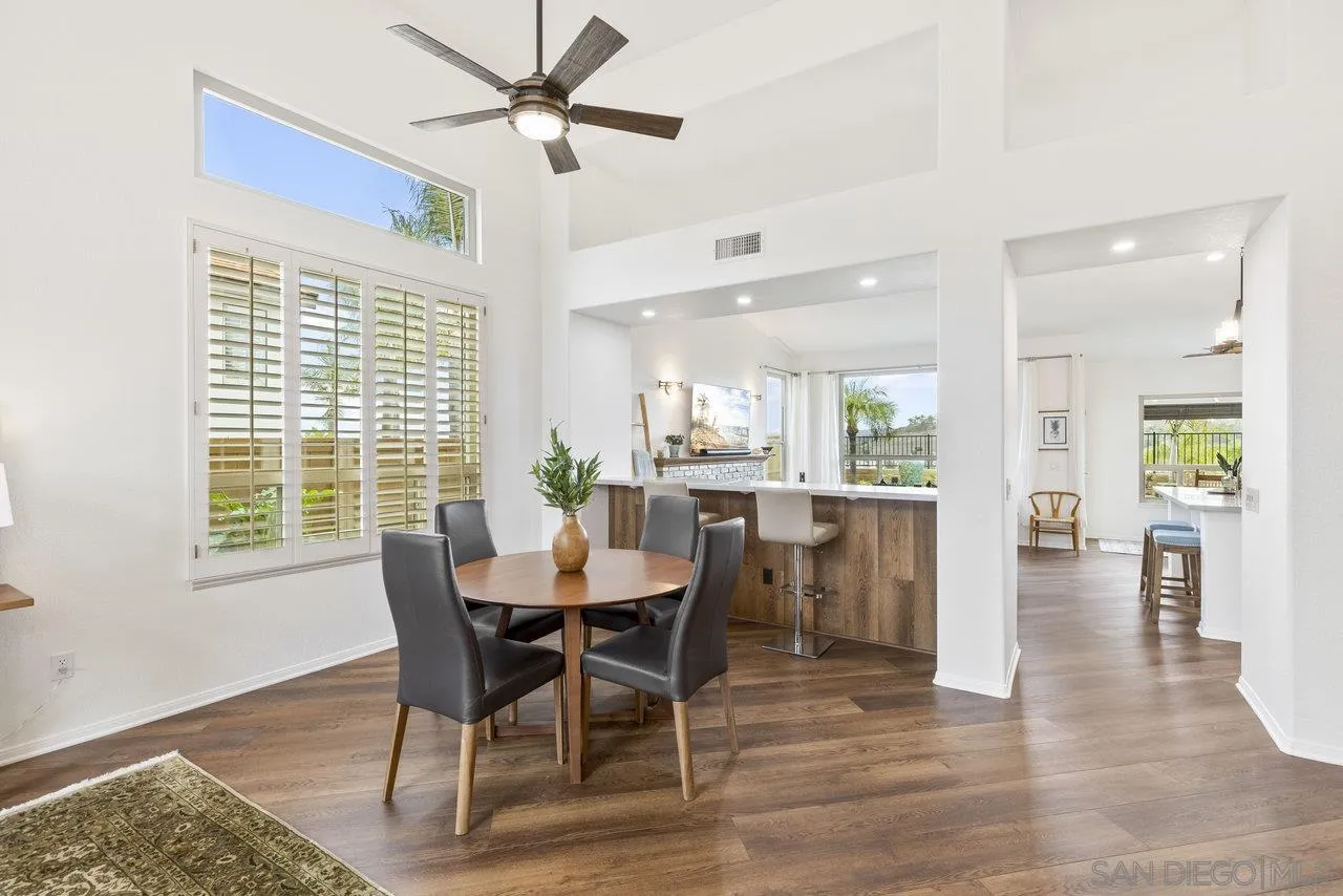 5167 Avenida De La Plata Oceanside, CA 92057 - Photo 19 of 53 a view of a dining room with furniture and window