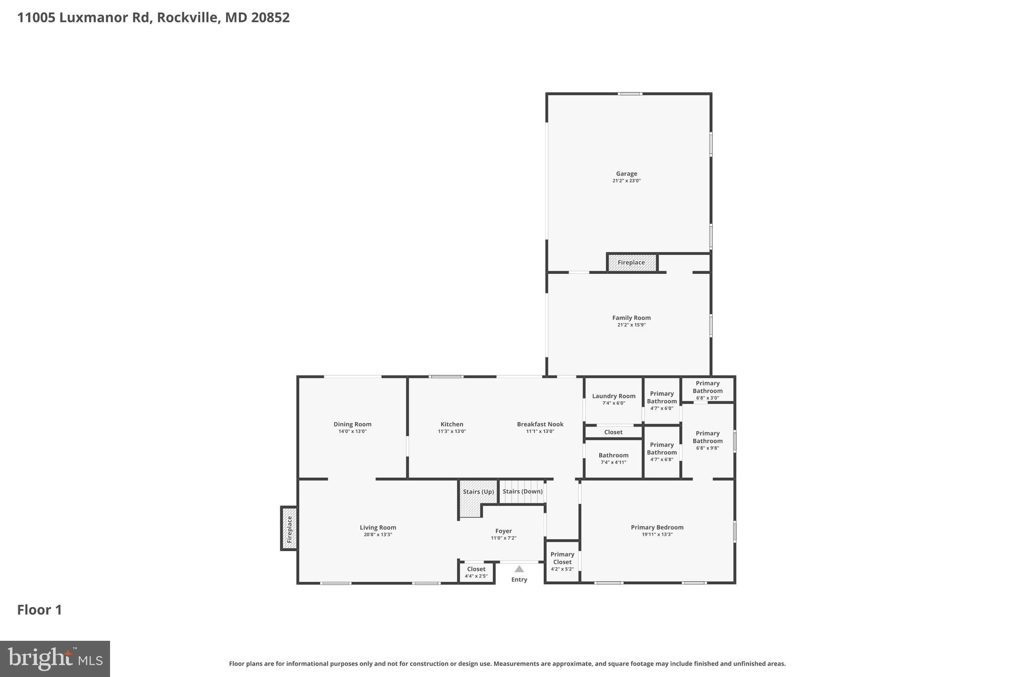 11005 Luxmanor Road North Bethesda, MD 20852 - Photo 48 of 49 a picture of a floor plan