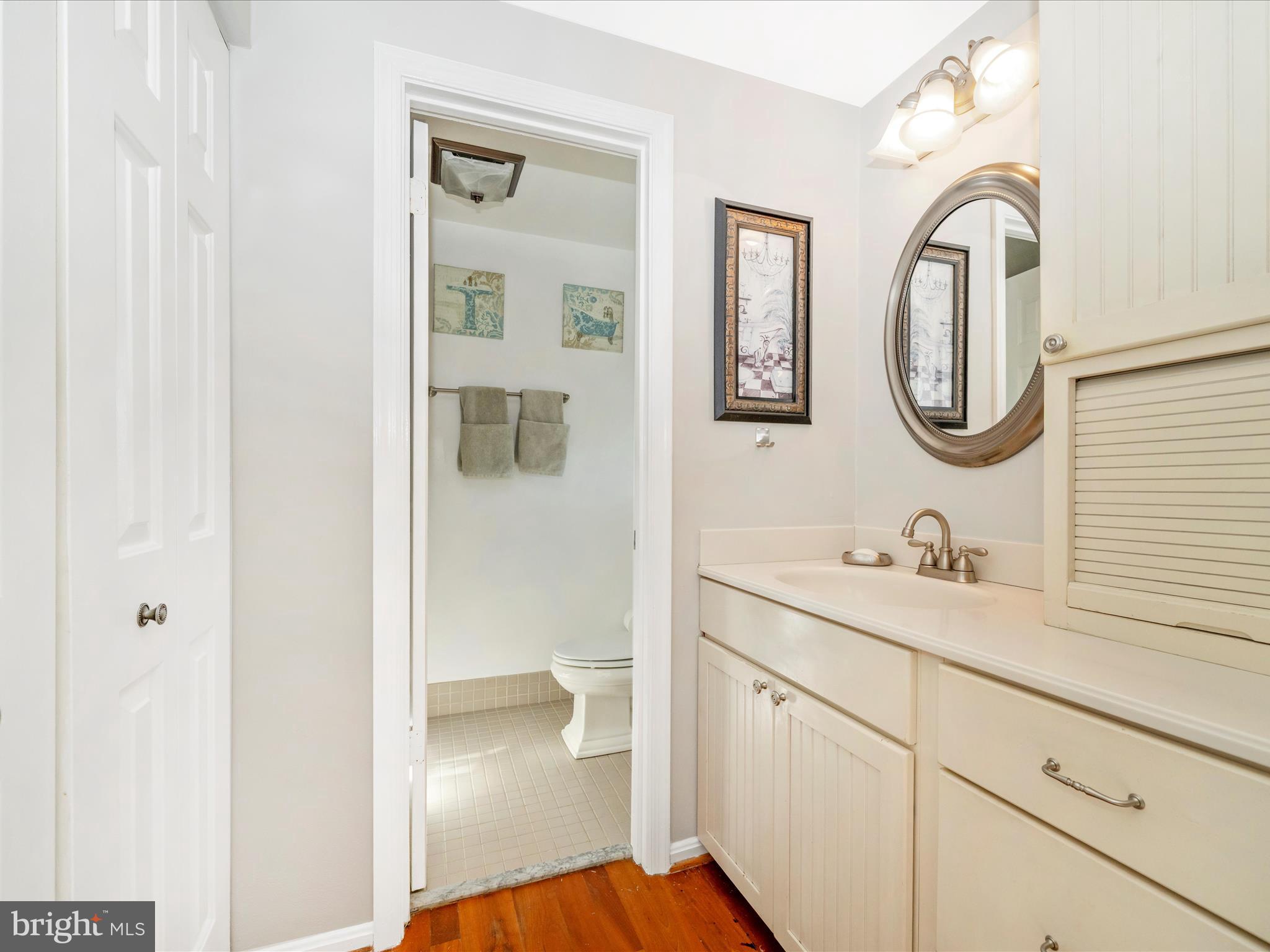 2684 Lydia Court Adamstown, MD 21710 - Photo 21 of 44 a en suite bathroom with a toilet a mirror and a sink