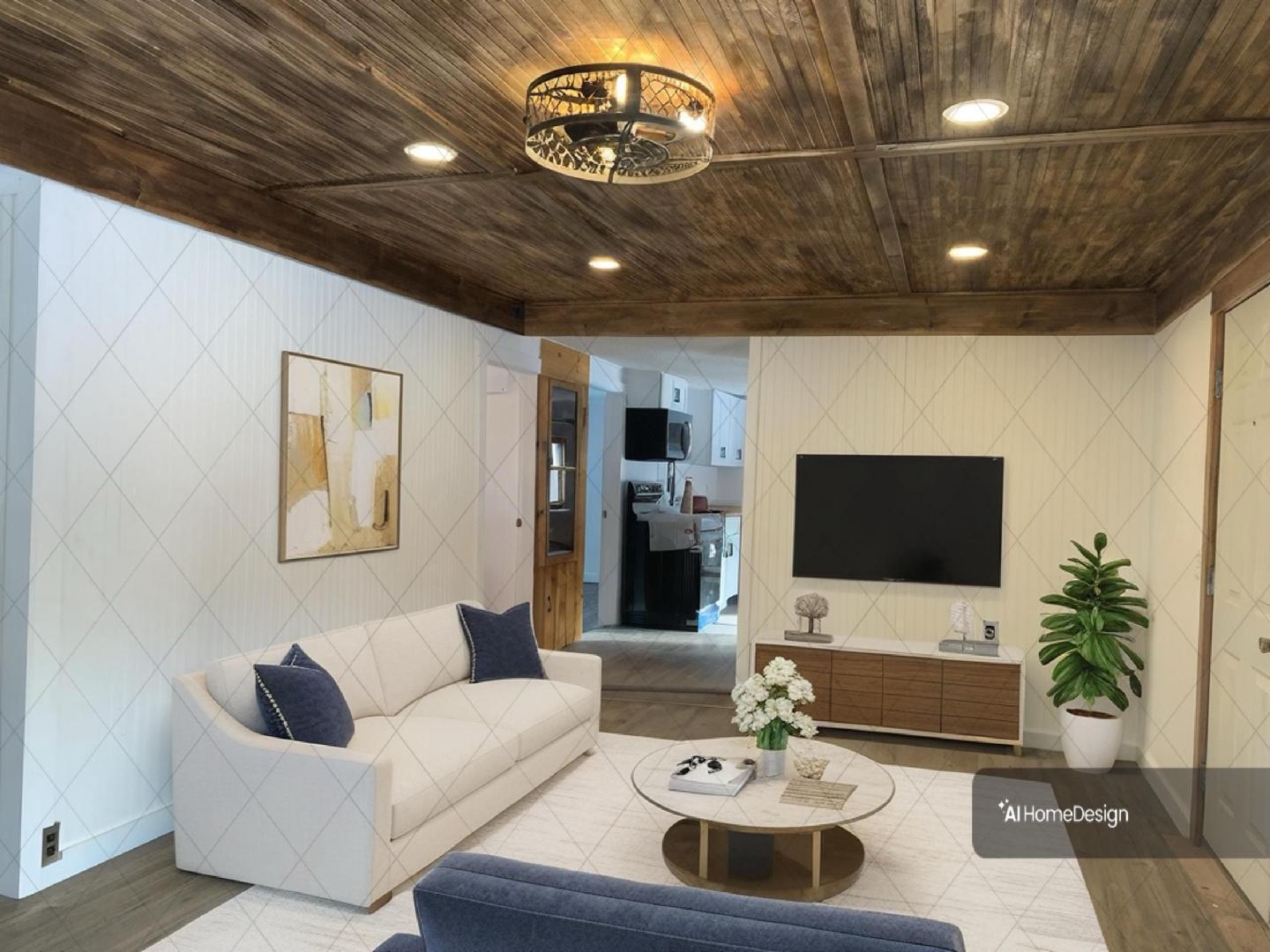 308 Whittier Road Farmington, ME 04938 - Photo 10 of 29 AI design living rm