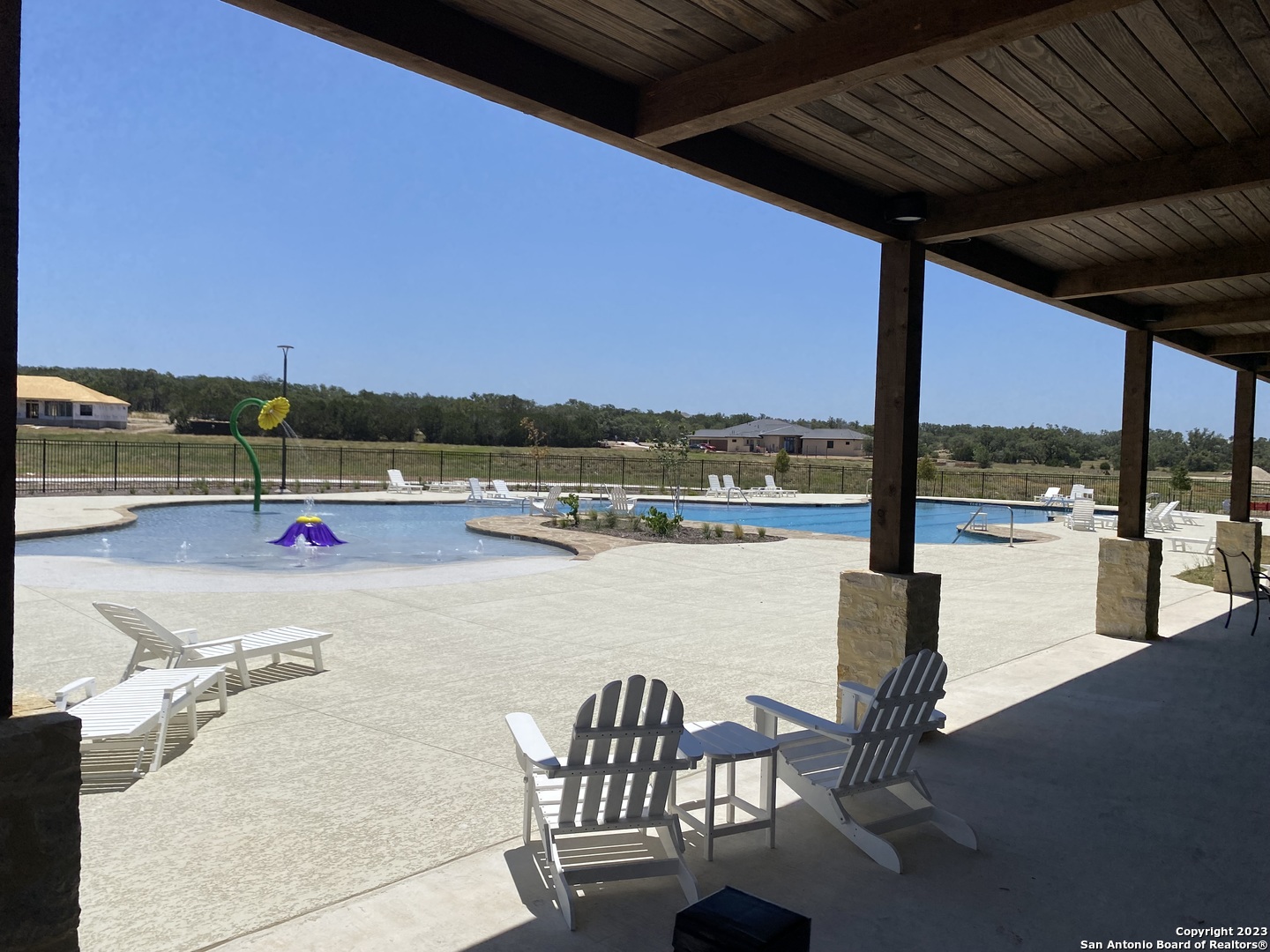 930 Maximino Ridge Rd. Bulverde, TX 78163 - Photo 11 of 18 a view of a terrace with furniture