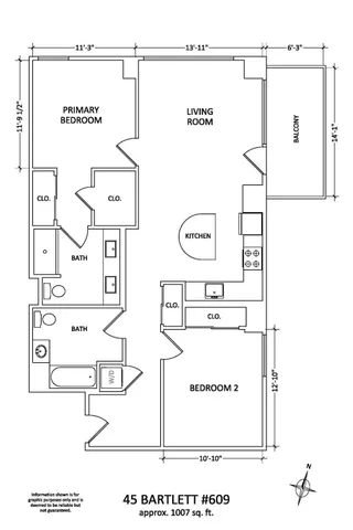 $1,199,000 | 45 Bartlett Street, Unit 609, San Francisco, CA 94110