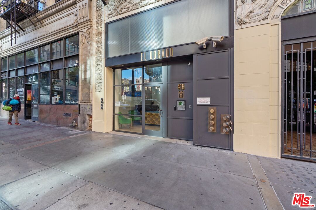 416 South Spring Street, Unit 210 Los Angeles, CA 90013 - Photo 17 of 18 a view of an entrance of the building