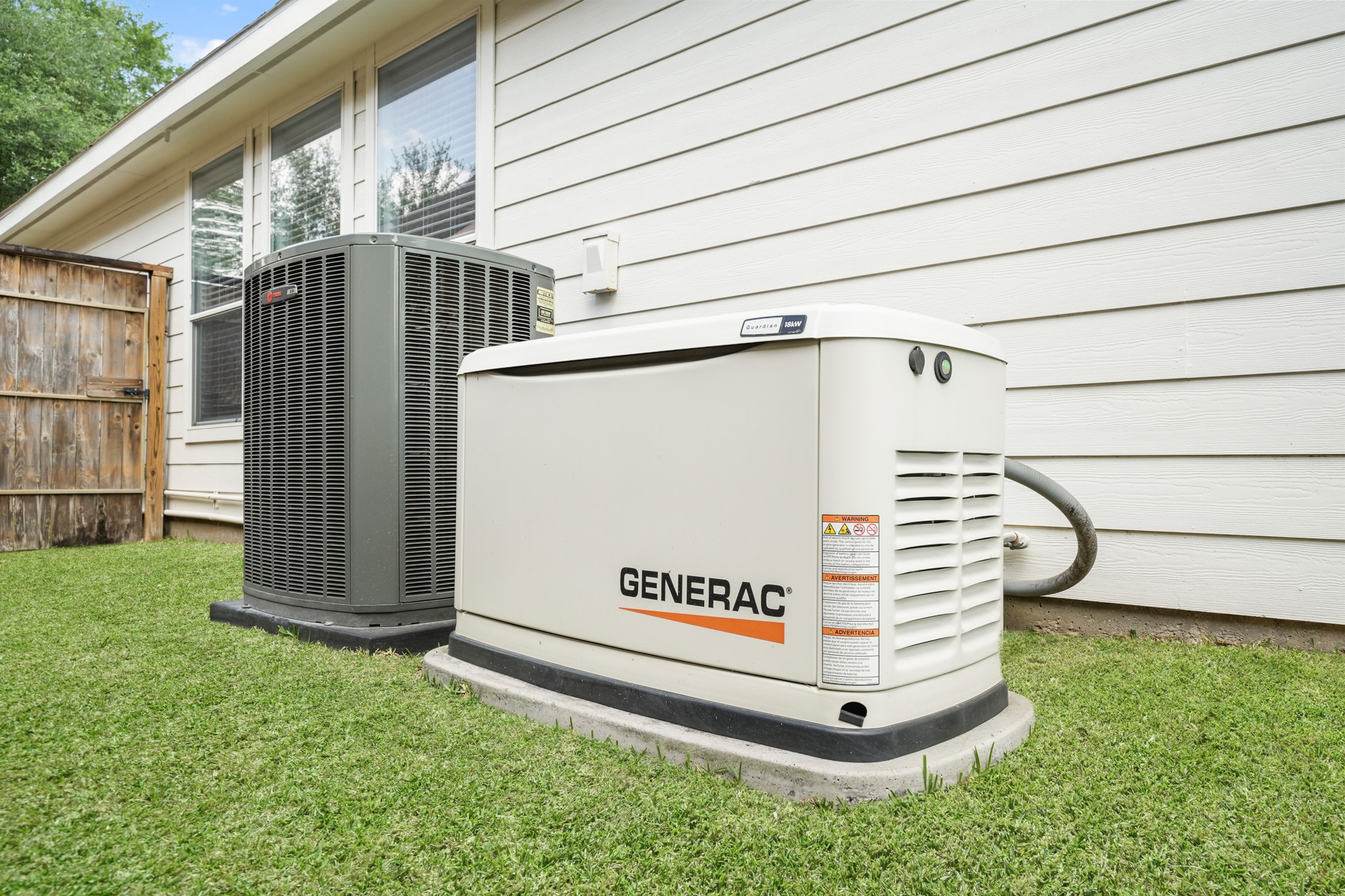 25003 Spring Ash Lane Katy, TX 77494 - Photo 41 of 43 As an added bonus the home offers comfort and security with a whole-home Generac generator, ensuring uninterrupted power and peace of mind. Cable and alarm monitoring is also covered by the HOA!