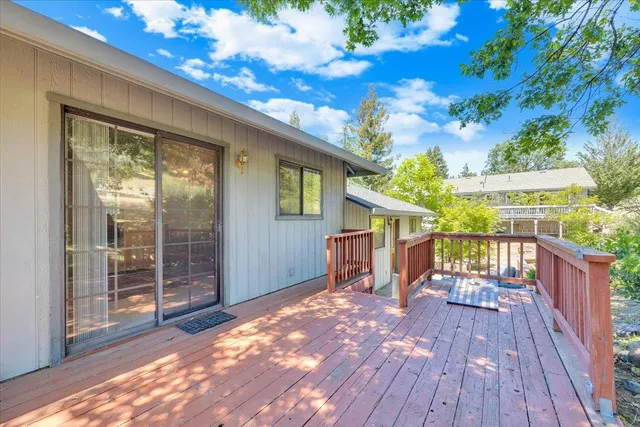 a front view of a house with a garage