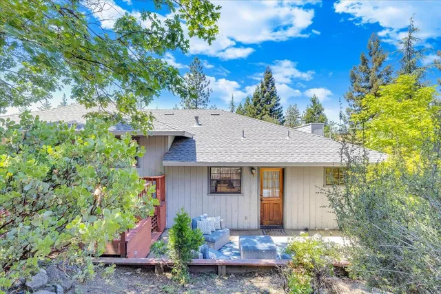 a view of lake with mountain
