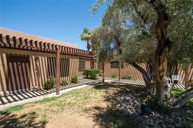 a view of a house with a patio