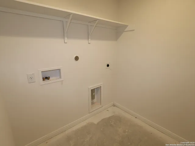 a view of a small space