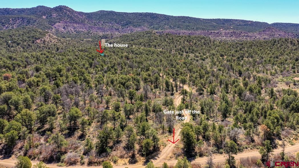 553 Cow Canyon Road Ignacio, CO 81137 - Photo 29 of 34 a view of a lush green hillside and a building