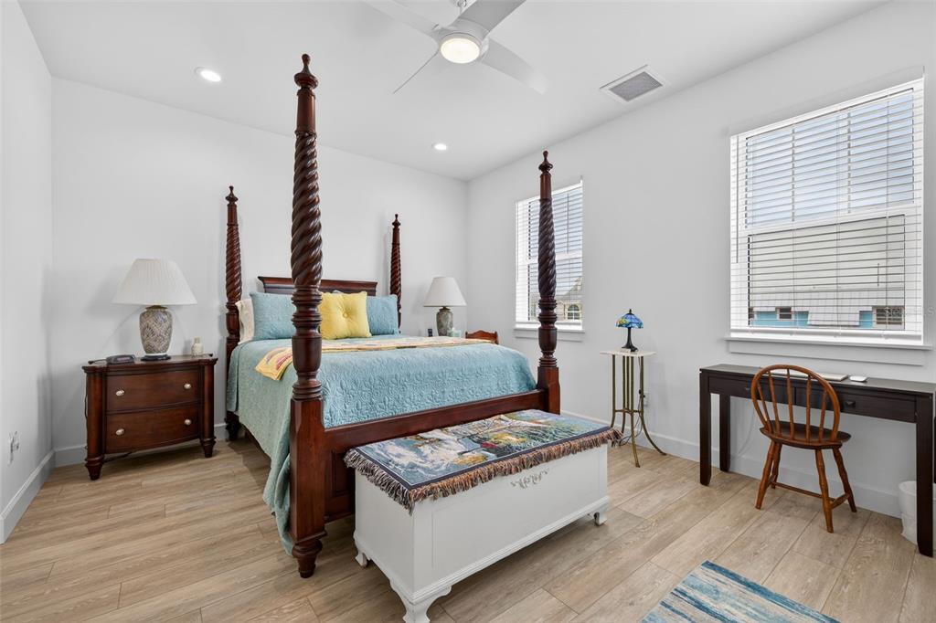 314 6th Avenue Indian Rocks Beach, FL 33785 - Photo 25 of 60 a living room with a bed furniture and a window