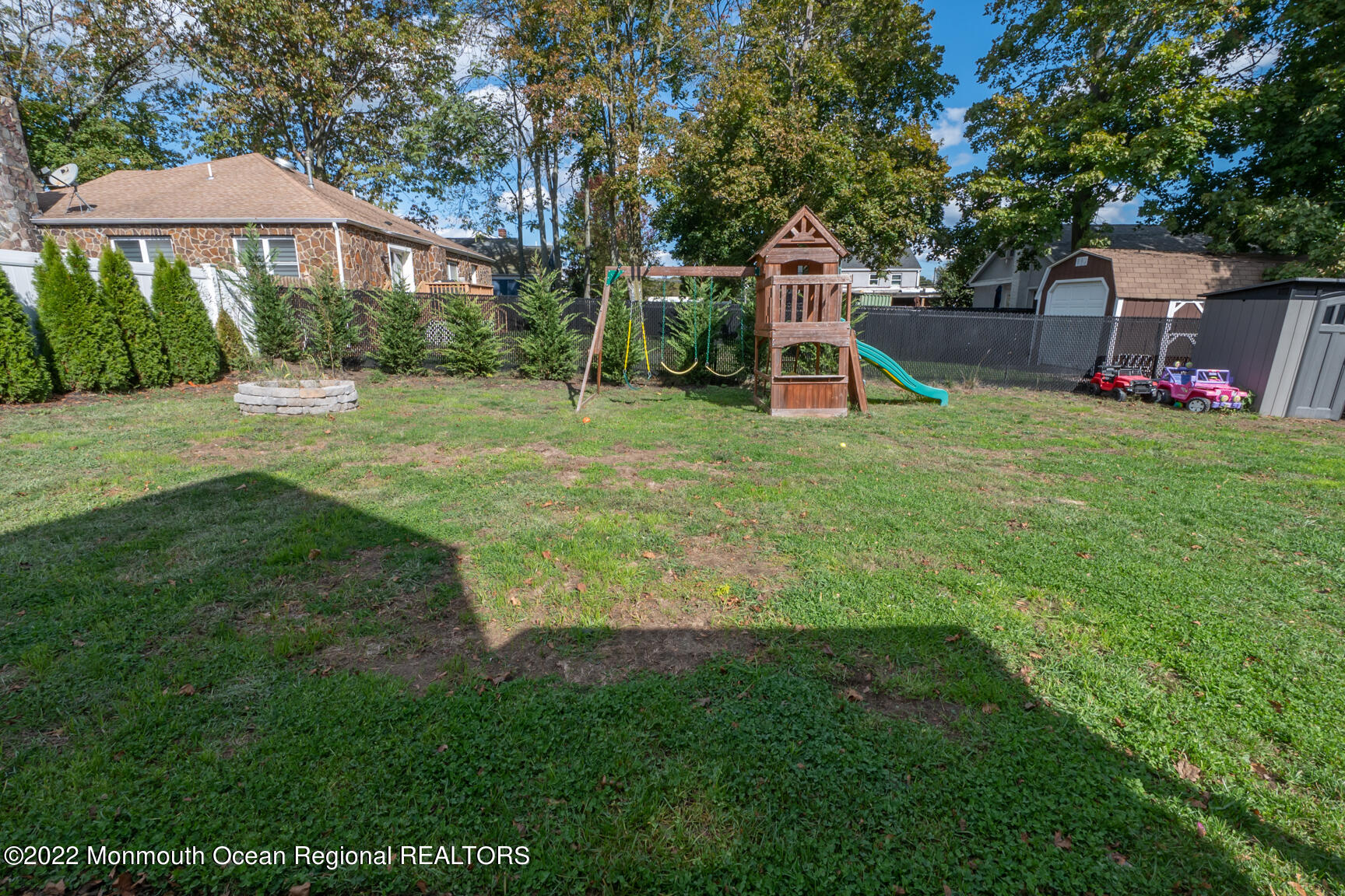 965 Leonardville Road Atlantic Highlands, NJ 07716 - Photo 25 of 29 a view of a house with a yard