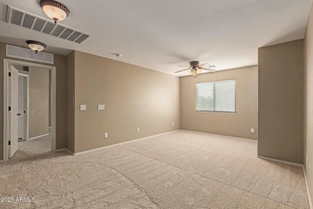 a view of empty room