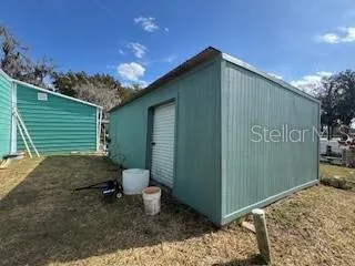 a view of storage and utility room