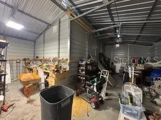 a room with storage and utility