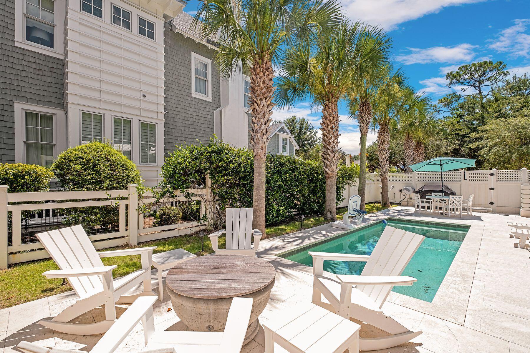 13 Madaket Way Watersound, FL 32461 - Photo 14 of 51 a view of backyard of house with seating space