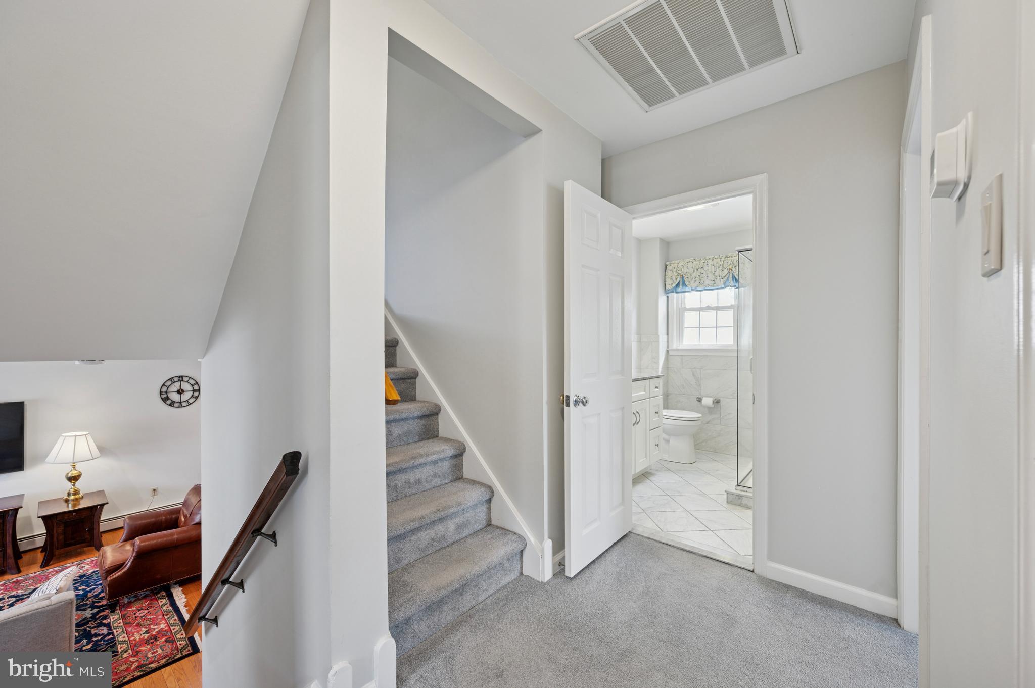 946 Georgetown Road Swarthmore, PA 19081 - Photo 31 of 36 a view of an entryway with staircase