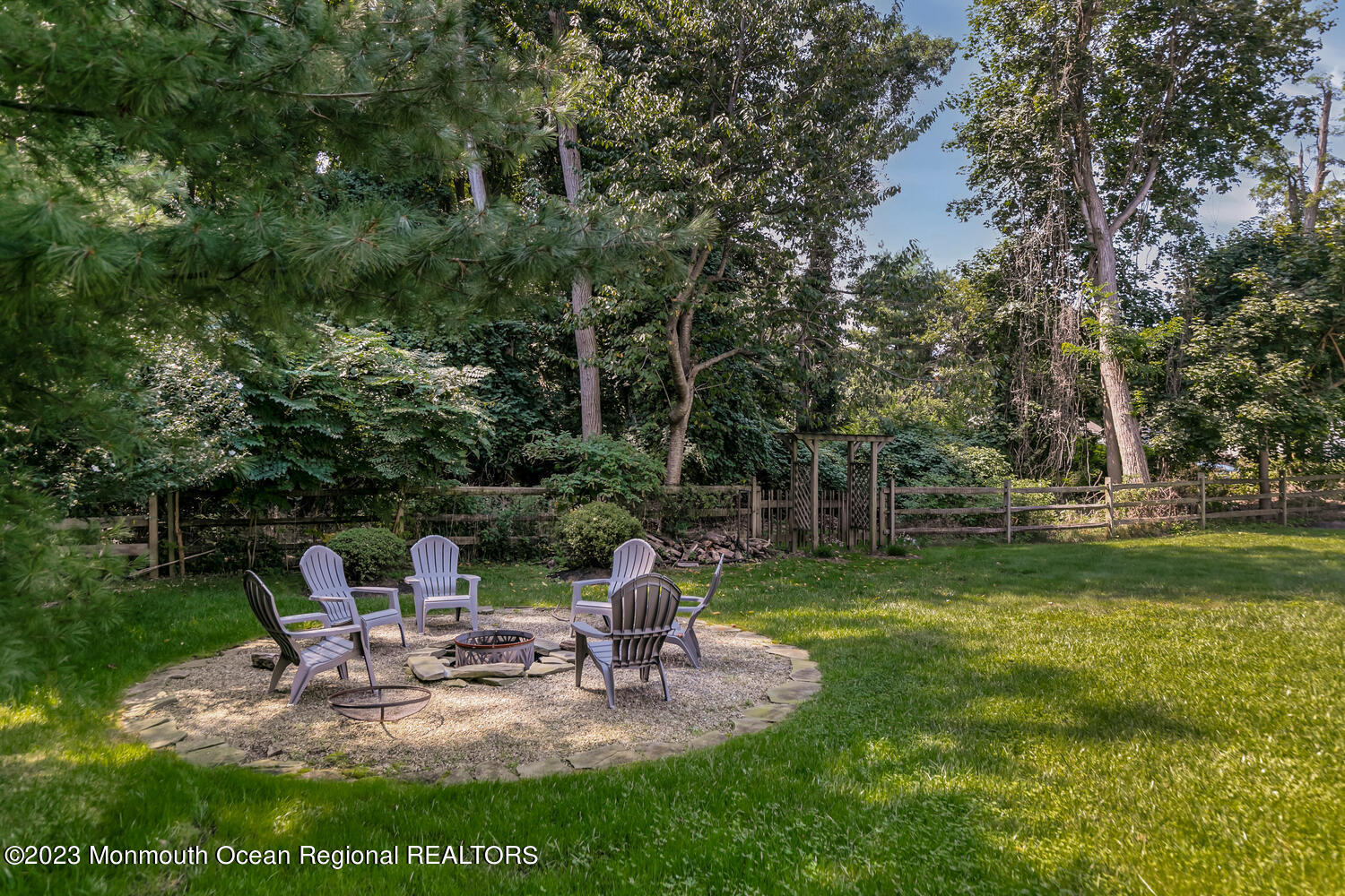 30 Brookside Farm Road Fair Haven, NJ 07704 - Photo 34 of 47 fire pit
