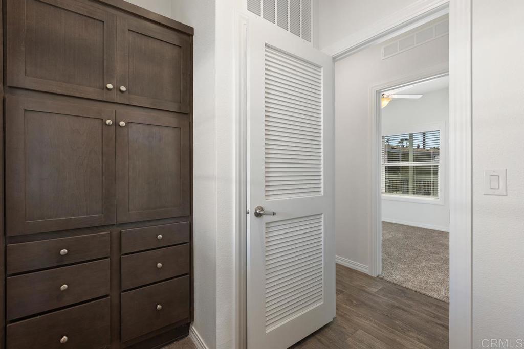 1638 Calavo Road, Unit 43 Fallbrook, CA 92028 - Photo 25 of 29 Added storage in Laundry