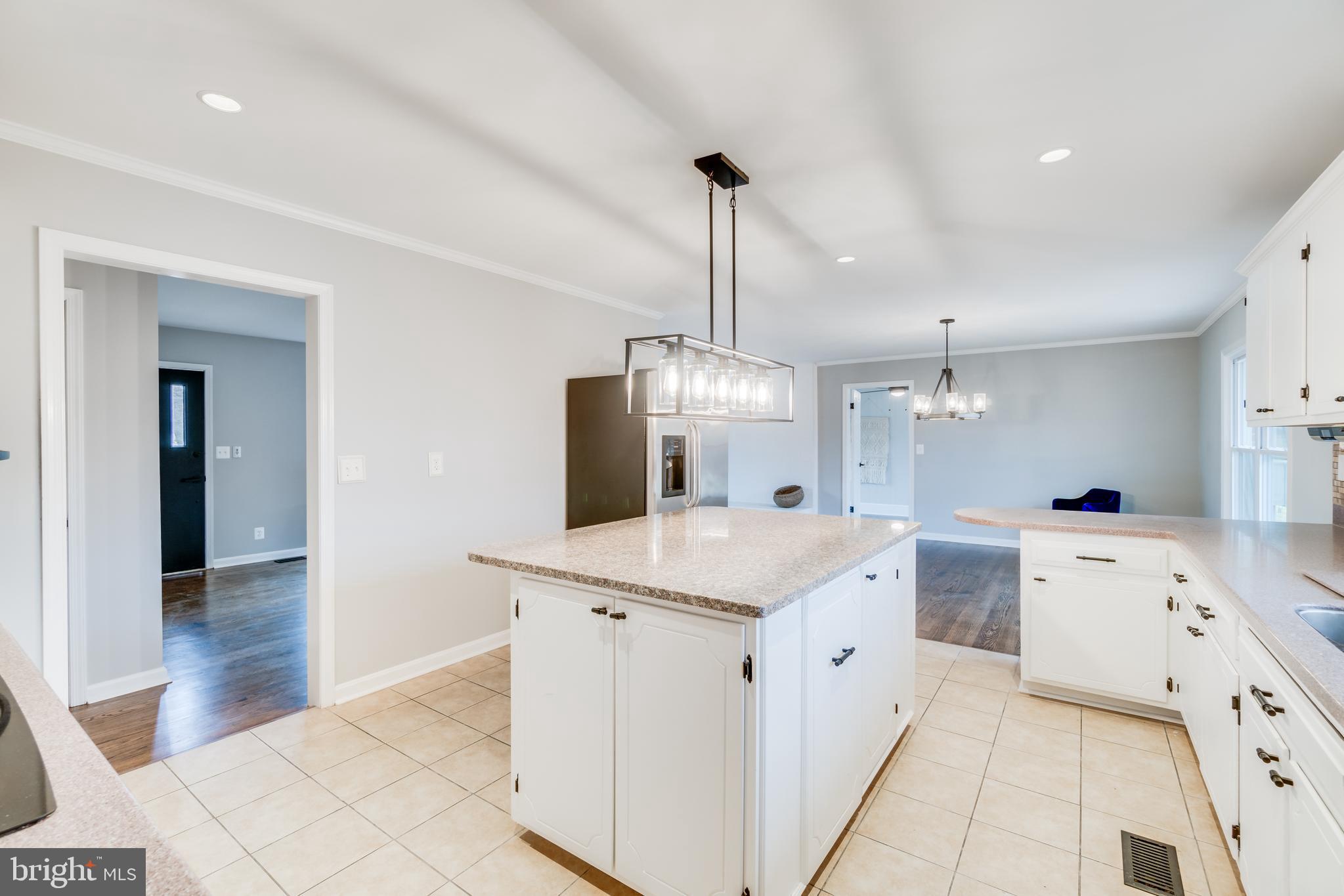 9035 Dahlgren Road King George, VA 22485 - Photo 3 of 38 View from kitchen to front door and dining area