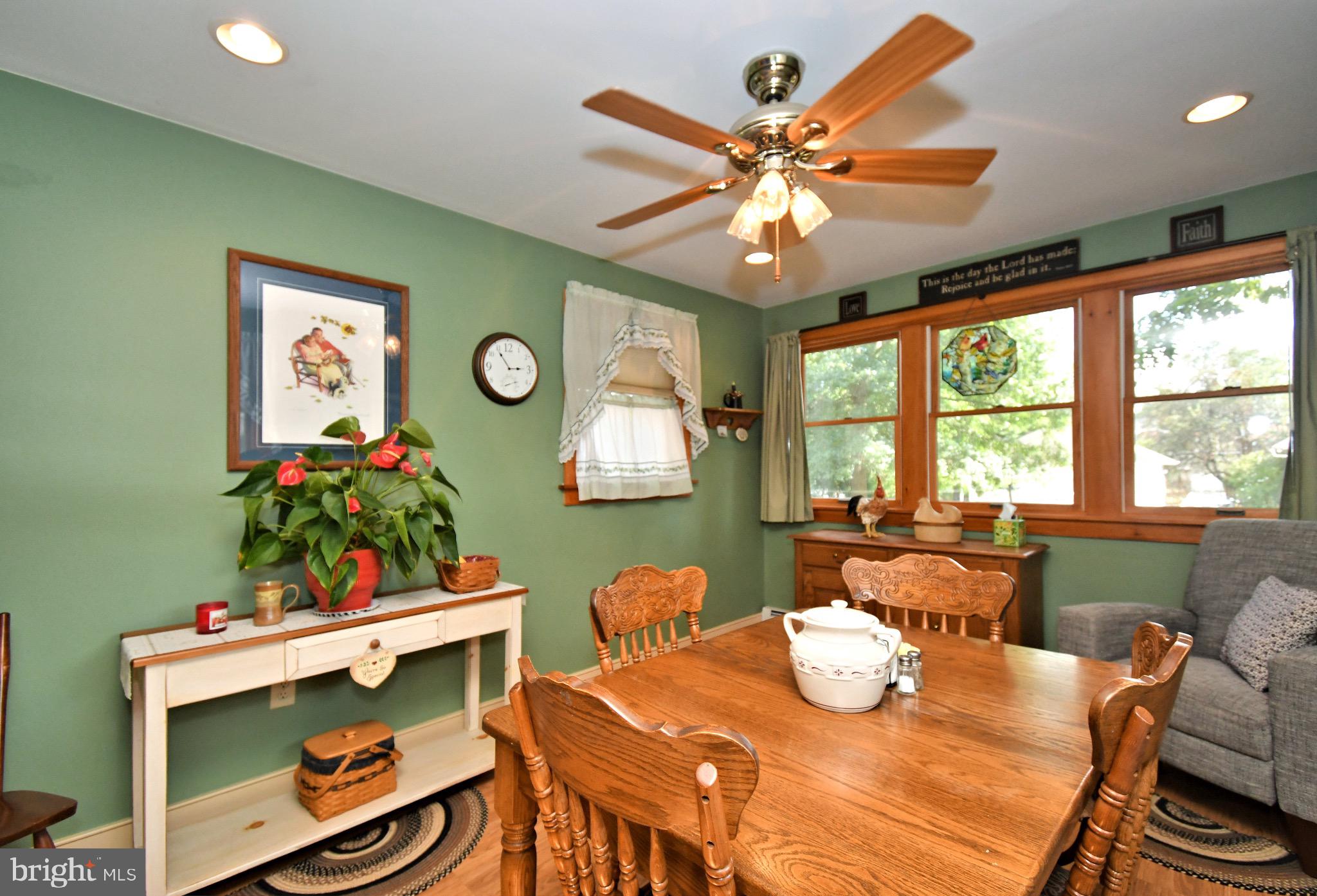 336 Arch Street Spring City, PA 19475 - Photo 18 of 58 a view of a dining room with furniture window and outside view