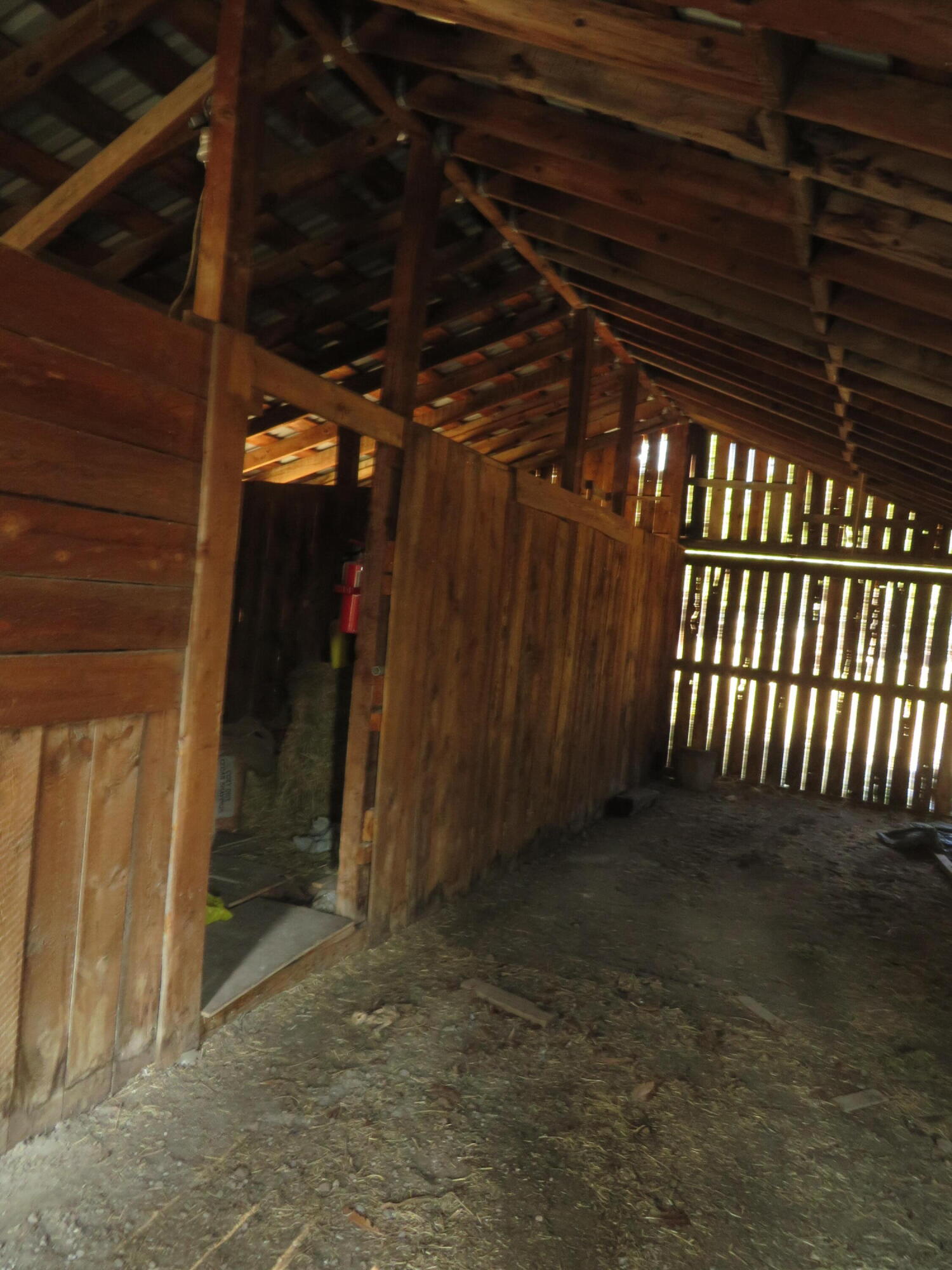 40020 9 Mile Road Chiloquin, OR 97624 - Photo 46 of 54 inside the barn