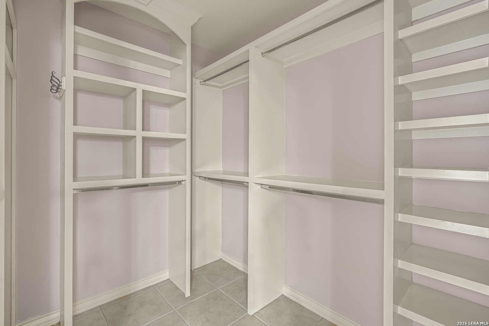 8710 Allegheny Laredo, TX 78045 - Photo 17 of 23 a view of walk in closet with empty racks