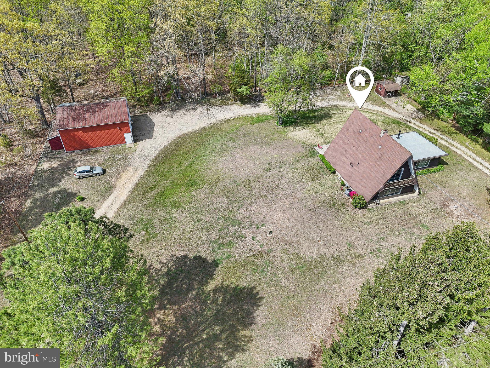 2 Oakview Drive Berlin, NJ 08009 - Photo 62 of 64 an aerial view of a house with a yard and lake view