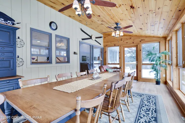 a room with furniture and a wooden floor
