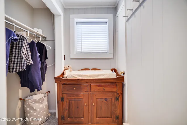 a bathroom with a shower and a tub