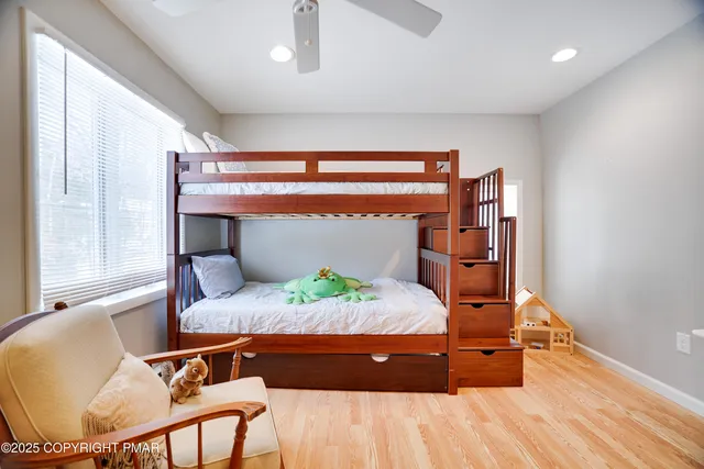 a view of lake with mountain