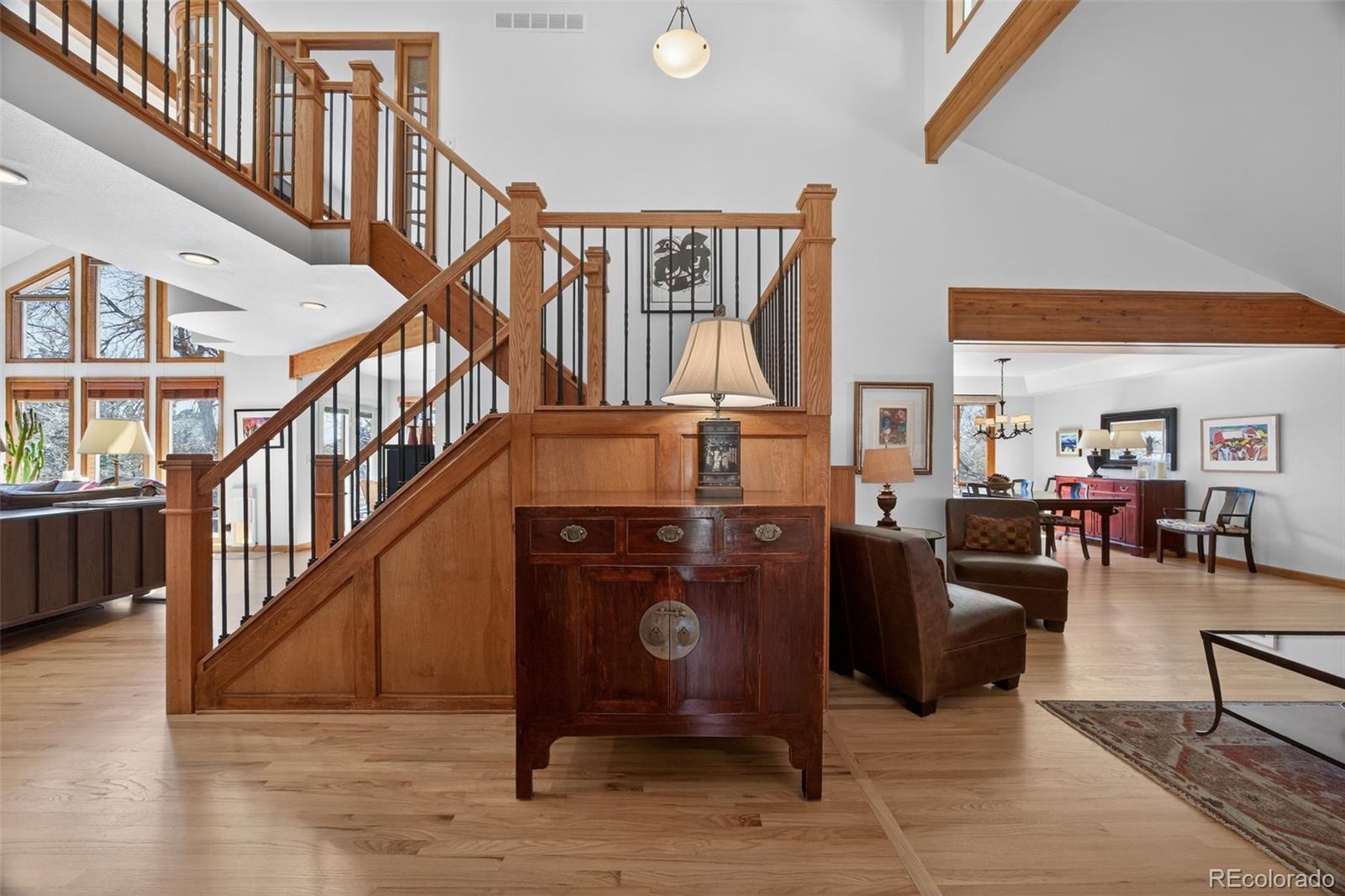 2452 Terraridge Drive Highlands Ranch, CO 80126 - Photo 15 of 50 a view of entryway livingroom and hall