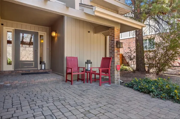 a view of an entryway door