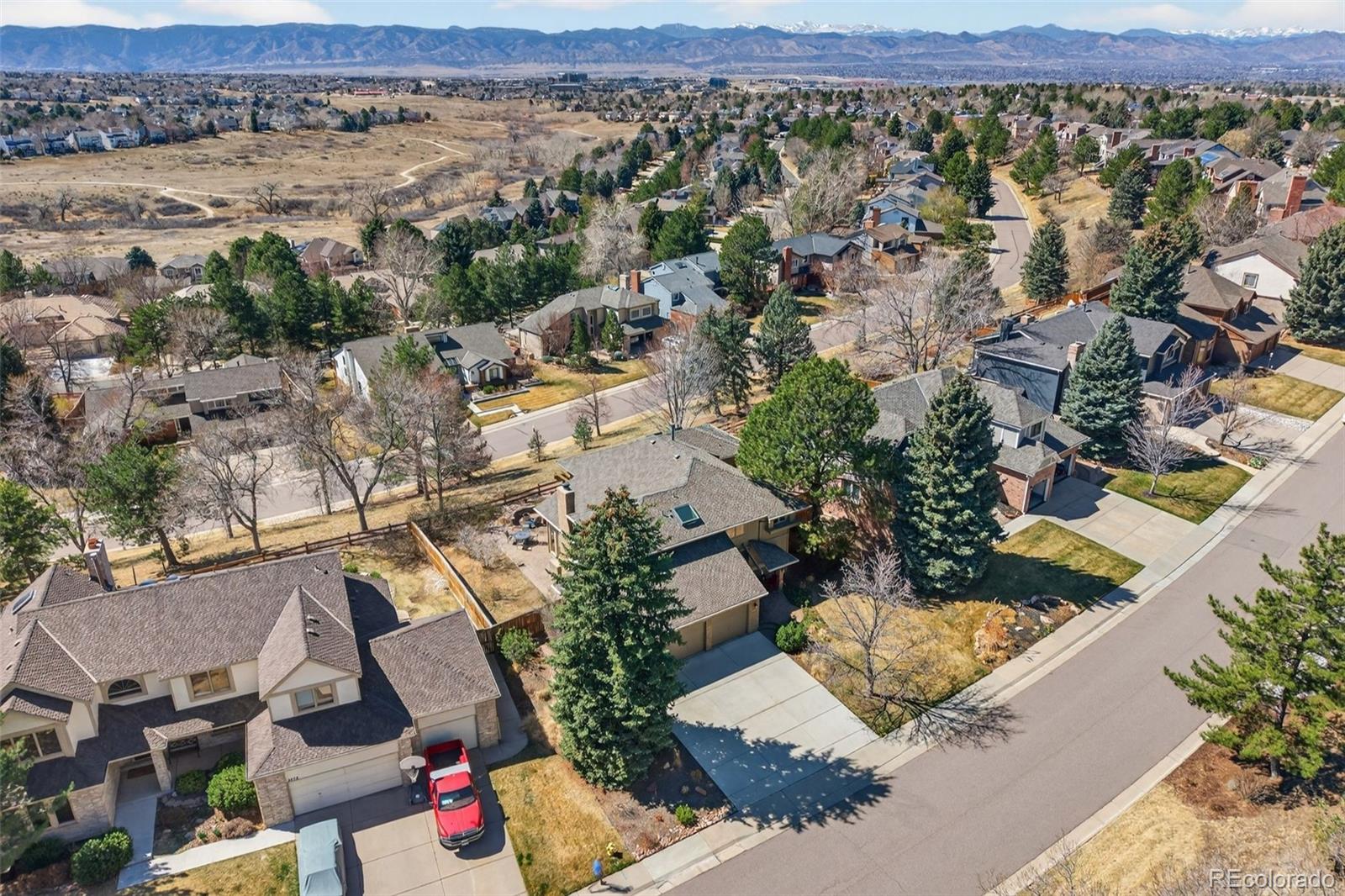 2452 Terraridge Drive Highlands Ranch, CO 80126 - Photo 42 of 50 an aerial view of multiple house