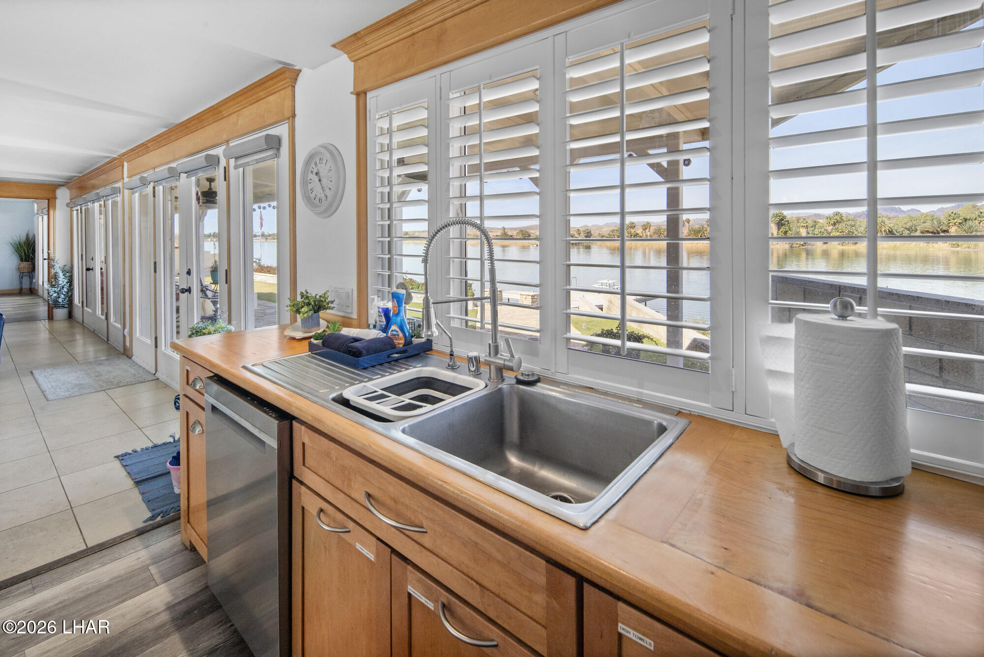 7870 Riverside Drive Parker, AZ 85344 - Photo 16 of 88 a kitchen with a sink and large window