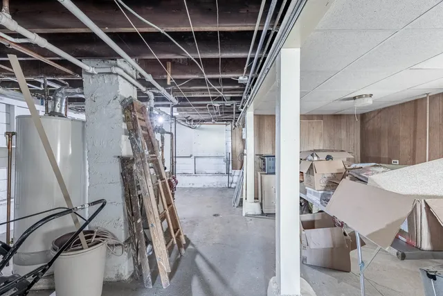 a view of a room with chairs