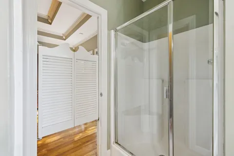 a view of front door