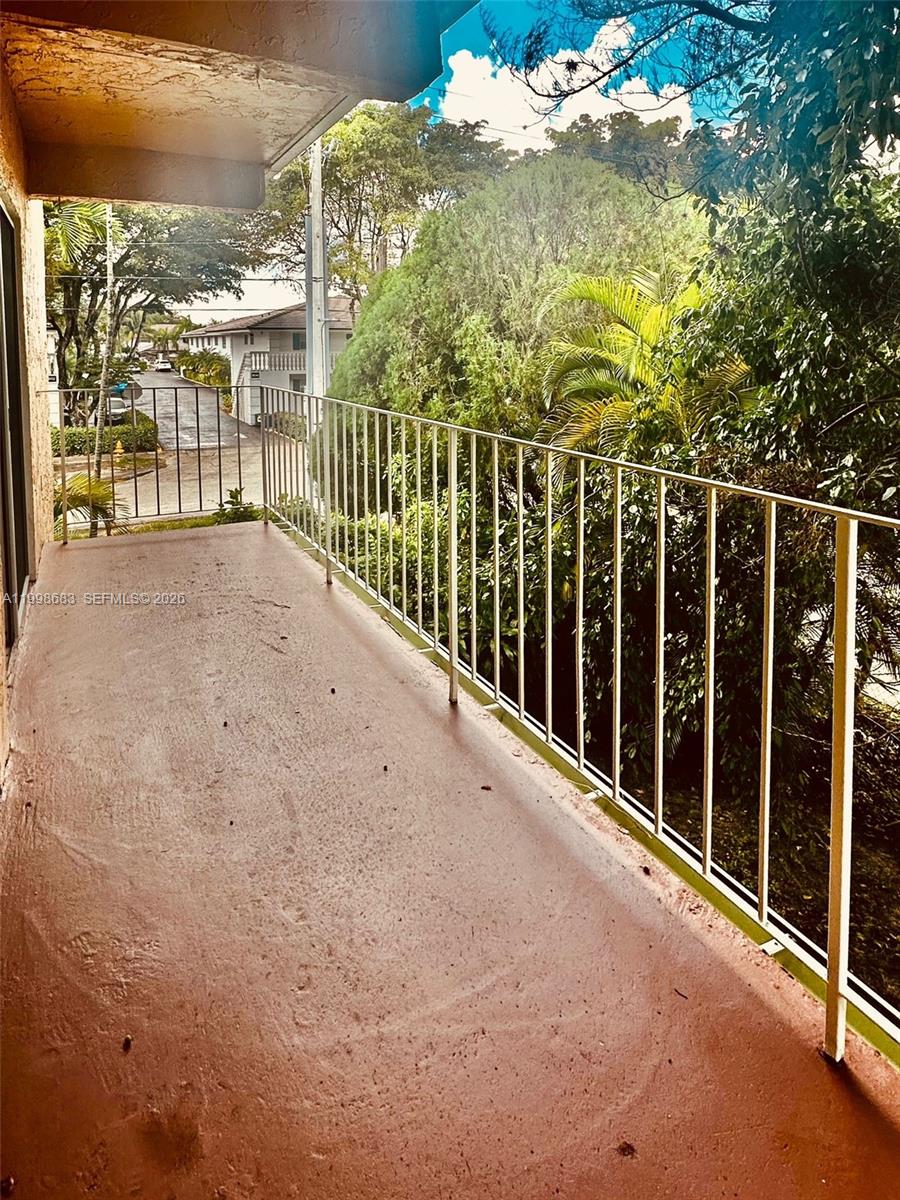8101 Southwest 73rd Avenue, Unit 1 Miami, FL 33143 - Photo 17 of 52 a view of a balcony