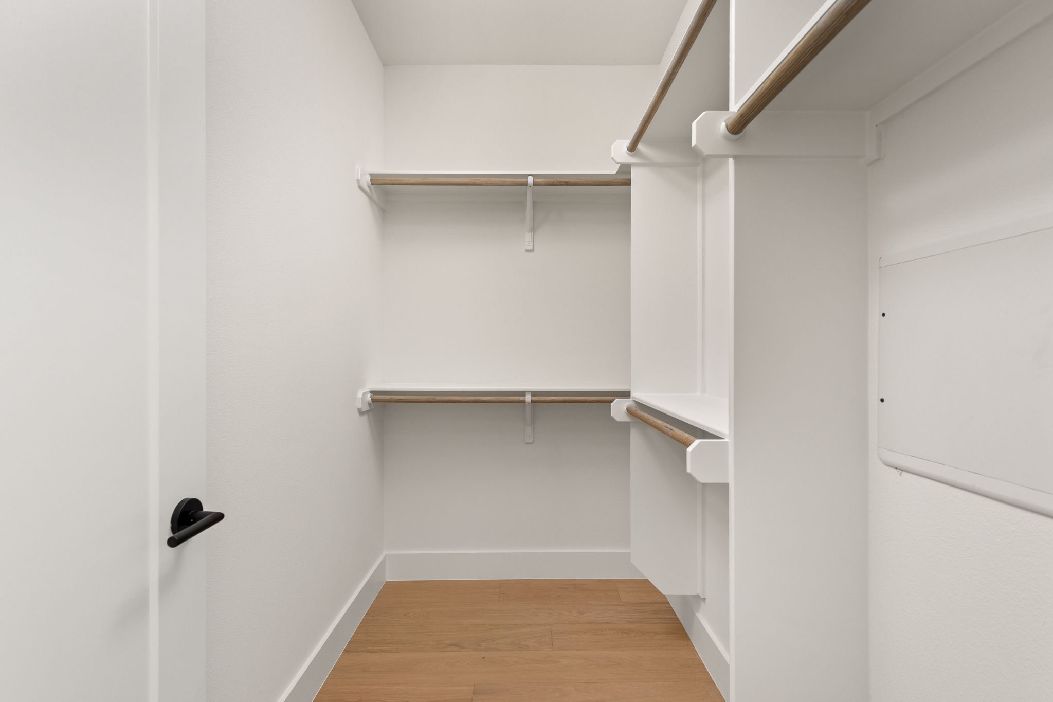 732 Springdale Road, Unit A Austin, TX 78702 - Photo 15 of 18 Functional custom shelving provides ample storage in this well-appointed closet.