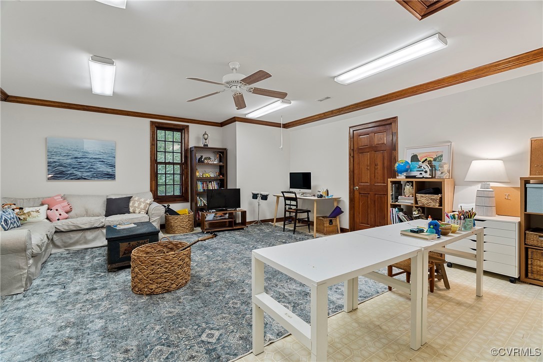 10700 Darby Circle Midlothian, VA 23113 - Photo 43 of 50 a living room with furniture kitchen view and a window