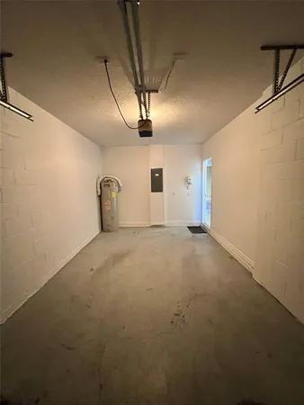 a view of lake from a balcony