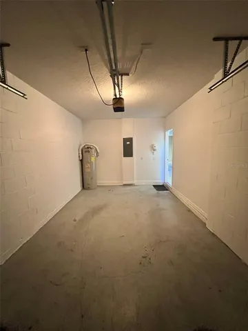 a view of lake from a balcony