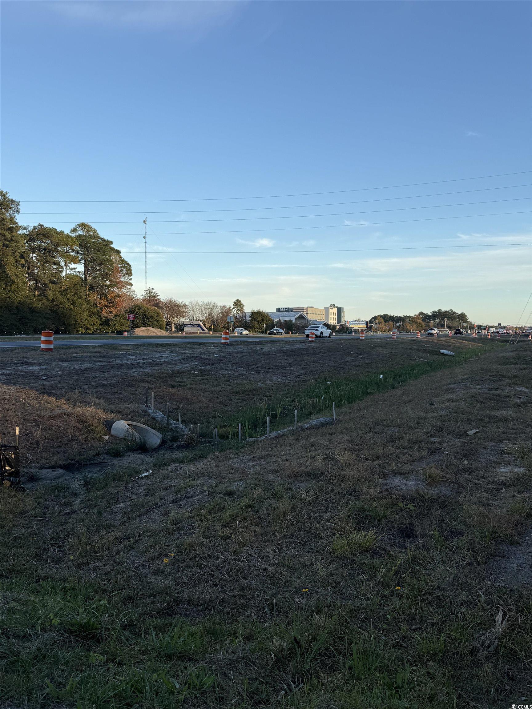 Lot 1-2 College Park Road Conway, SC 29526 - Photo 2 of 8 View of yard with a view of countryside