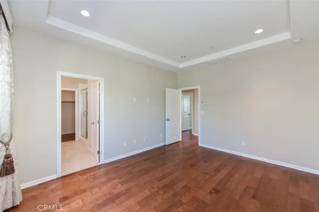 wooden floor in an empty room
