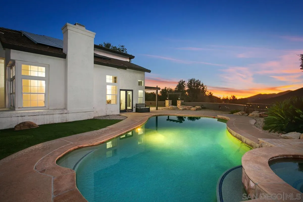 14550 Hidden Wood Road Jamul, CA 91935 - Photo 4 of 51 swimming pool view with a outdoor space