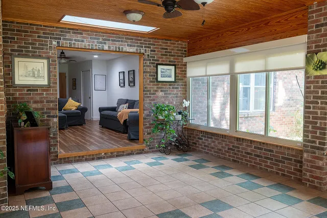 a view of a entryway door front of house