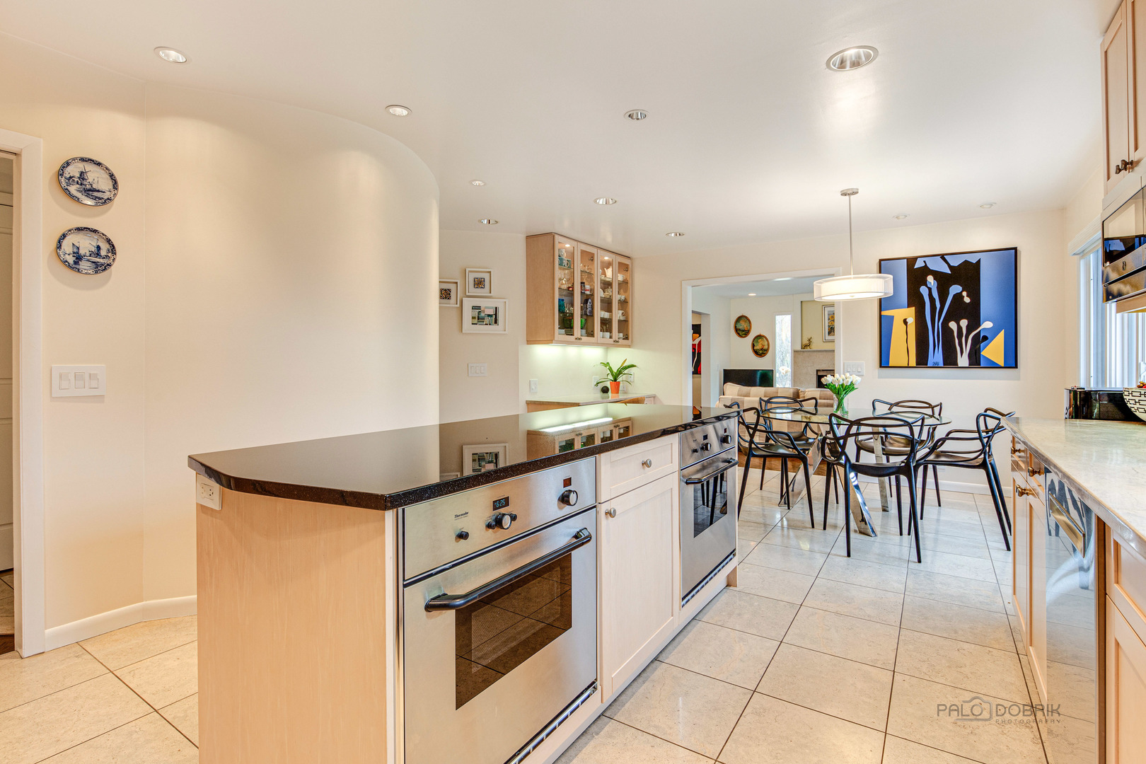 783 Valley Road Glencoe, IL 60022 - Photo 16 of 45 a kitchen with stainless steel appliances granite countertop a stove and a sink