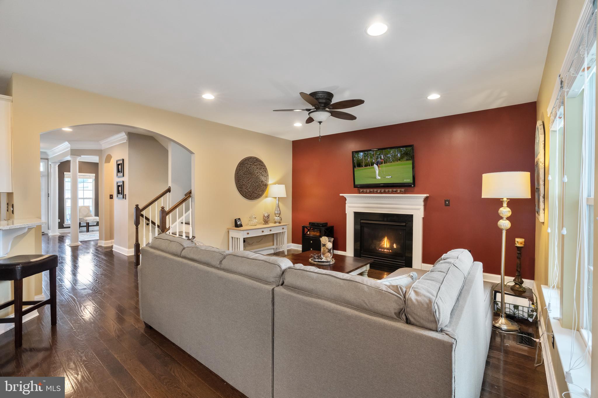 3939 Salome Road Doylestown, PA 18902 - Photo 19 of 32 Family Room with gas fireplace