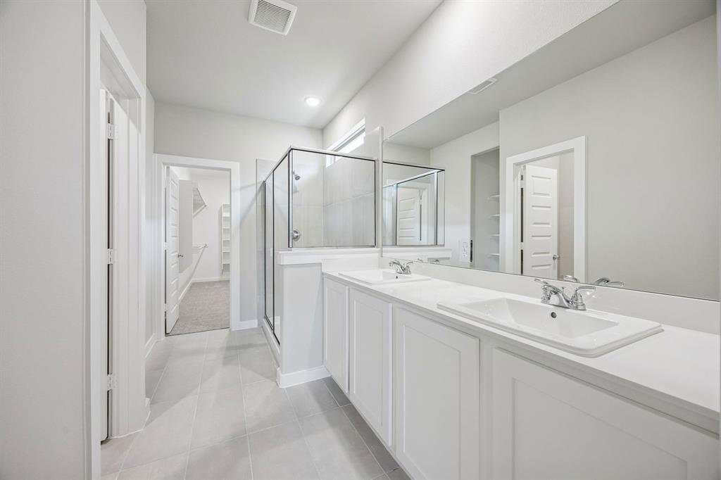 333 Millwood Road Lavon, TX 75166 - Photo 21 of 36 Primary Bathroom in the Willow home plan by Trophy Signature Homes – REPRESENTATIVE PHOTO