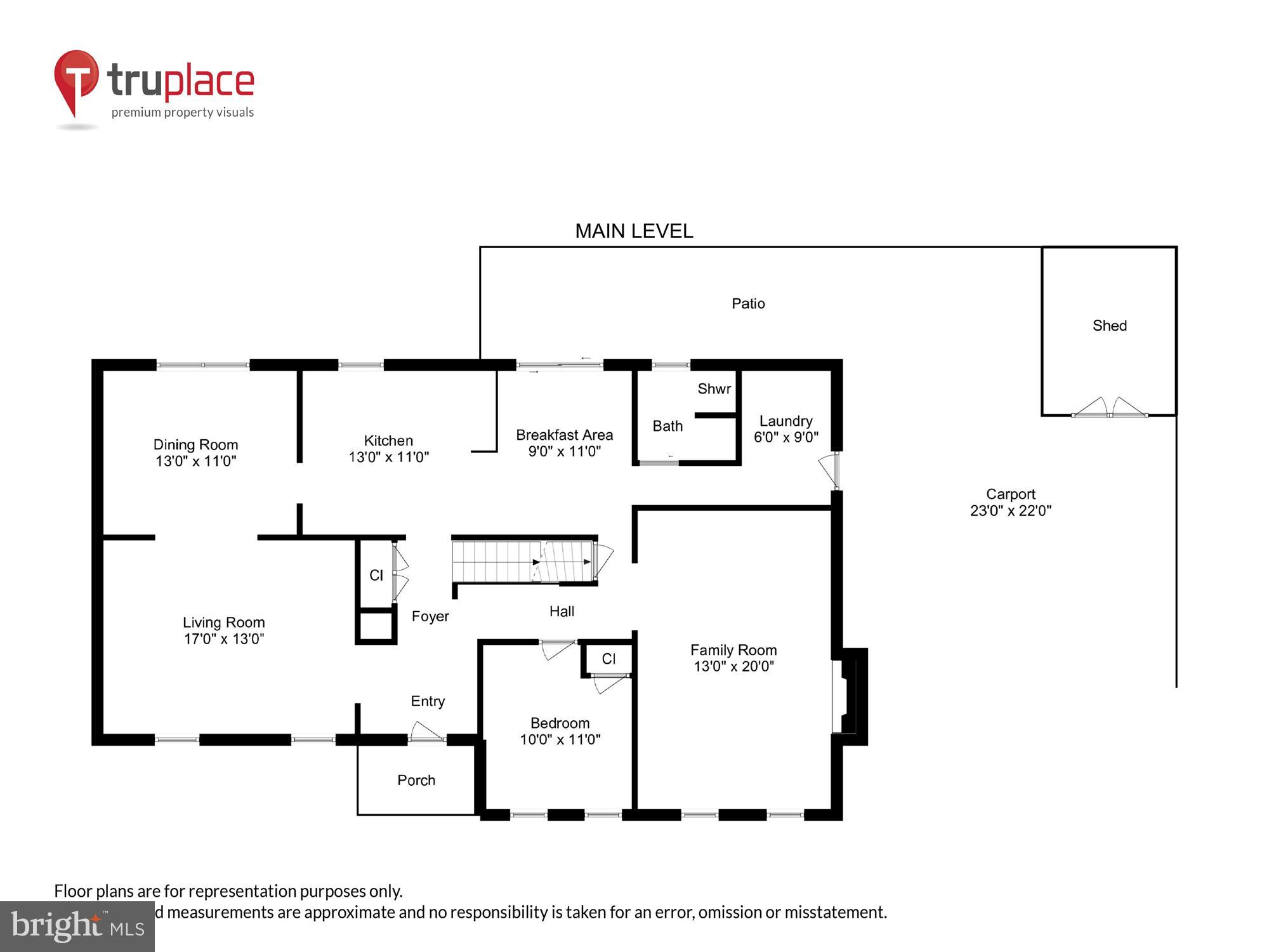 14101 Ansted Road Silver Spring, MD 20905 - Photo 77 of 80 Entry Level Floor Plan