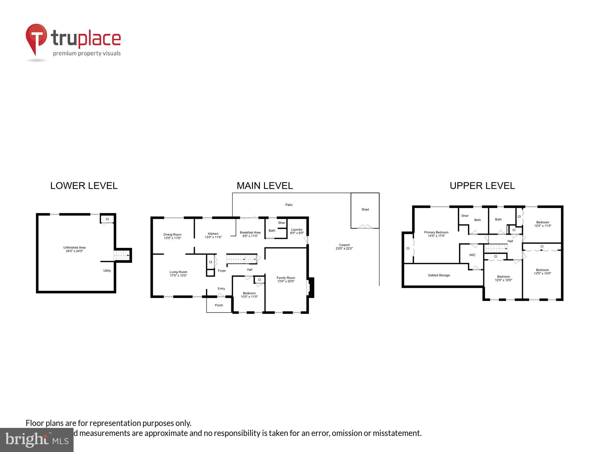14101 Ansted Road Silver Spring, MD 20905 - Photo 79 of 80 Combined Floor Plan